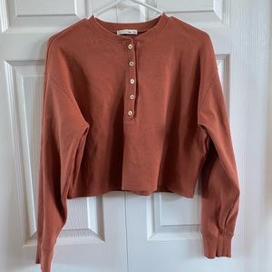 Wilfred Free Mavis T-Shirt Cropped Long sleeve